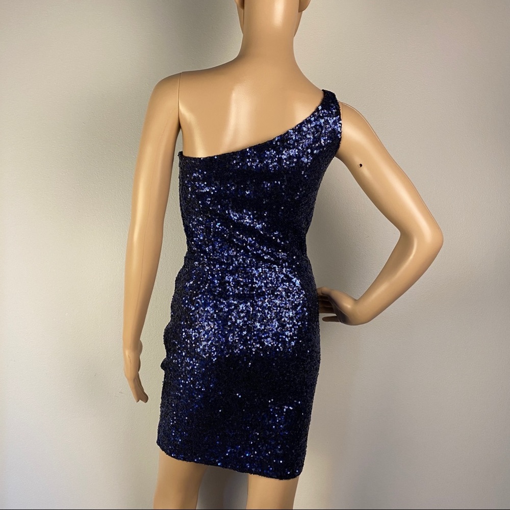 NEW DRESS THE POPULATION SEQUIN DRESS - Picture 7 of 8